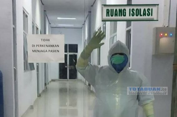 Kondisi Pasien di Ruang Isolasi RS Bolmong Mulai Membaik