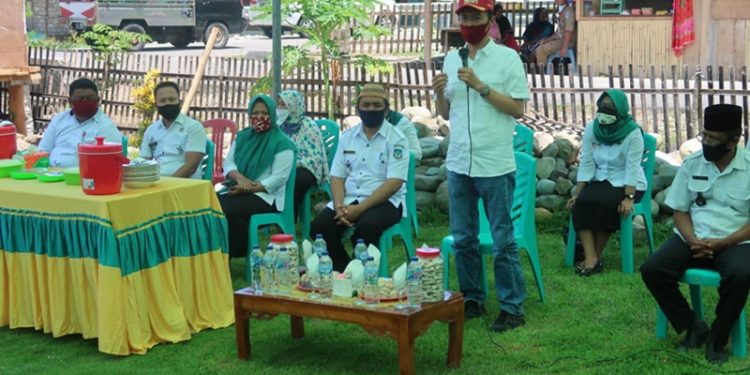 Bupati Bolsel Letakan Batu Pertama Pembanguna Masjid Uswatun Hasana