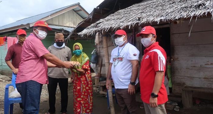 Bantuan Untuk Masyarakat di Bolsel Terus Disalurkan