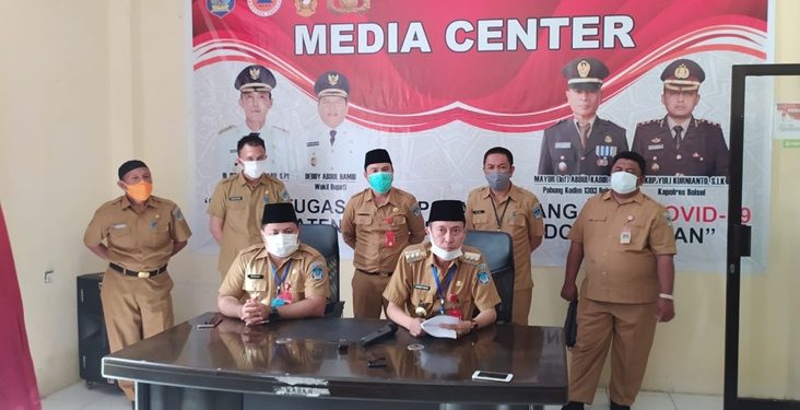 Bupati Umumkan Hasil Swab Satu Pasien OTG Klaster Gowa