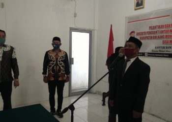 Rolis Hasan Resmi Jabat Komisioner Bawslu Bolsel