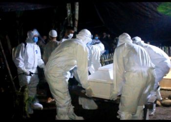 Sejumlah Pejabat Bolmong Makamkan Jenazah Pasien PDP