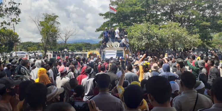 Demo di DPRD Bolmong Berpotensi Muncul Klaster Baru