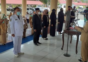 Bupati Bolmong Copot Camat Bolaang