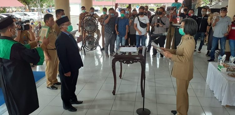 Ini Pesan Tegas Bupati Bolmong Untuk Dirut  PDAM Yang Baru