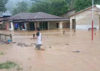 Banjir Rendam Puluhan Rumah di Bolsel dan Bolmong
