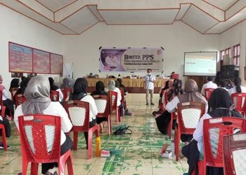 KPU Bolsel Bimtek PPK Tentang Pemutakhiran Data