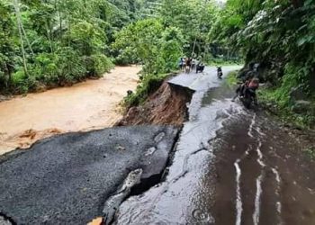 Jalur Molibagu Belum Bisa Dilalui Kendaran