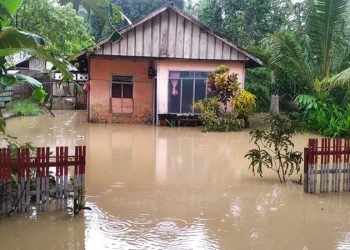 Banjir Rendam Ratusan Rumah di Kecamatan Dumoga