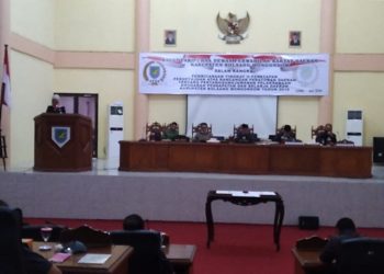 DPRD Bolmong Tetapkan Ranperda LKPJ Tahun 2019 Menjadi Perda