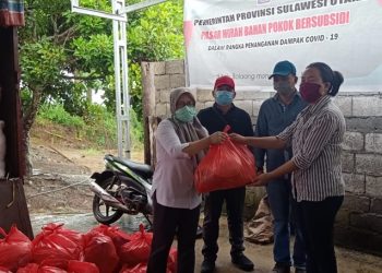 Disperindag Bolmong Jual Beras Premium 7.500 Perkilo