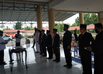 Pemkab Bolmong Mutasi Sejumlah Pejabat