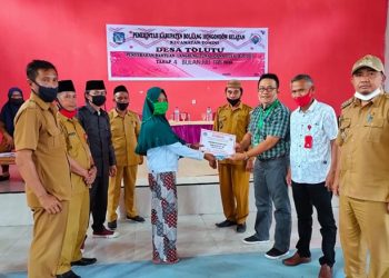 Desa di Kabupaten Bolsel Mulai Salurkan BLT DD Tahap Empat