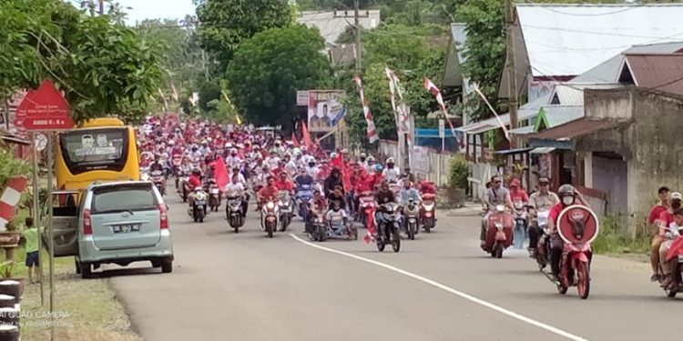 Pasangan Iskandar-Deddy Dijemput Kader dan Simpatisan