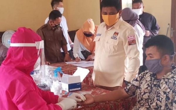 KPU Bolsel Klaim 719 Petugas Bebas Corona Virus