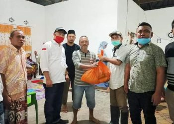 Bawaslu Bolsel Peduli Korban Banjir