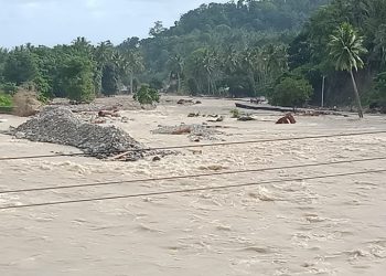 Data BPBD Bolsel, 55 Rumah Hanyut Diterjang Banjir