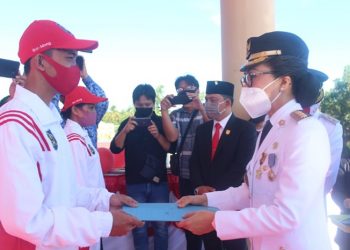 Pemkab Bolmong Tunaikan Bonus Bagi Atlet Penerima Medali di Porprov