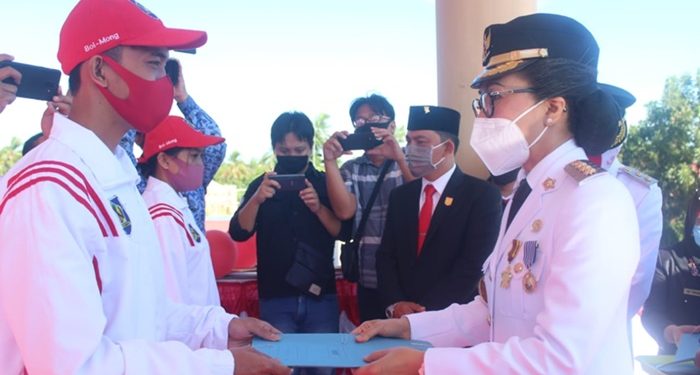 Pemkab Bolmong Tunaikan Bonus Bagi Atlet Penerima Medali di Porprov