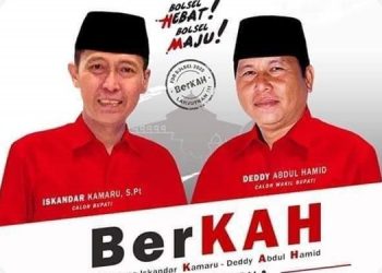 Sah, Perindo Dukung Iskandar-Deddy di PIlkada Bolsel