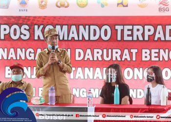 Iskandar Terharu Banyak Yang Berempaty Banjir dan Tanah Longsor di Bolsel