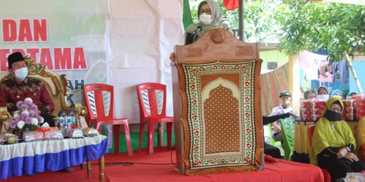 Bupati Bolmong Letakan Batu Pertama Pembangunan Masjid Al-Hidayah Desa Lolak