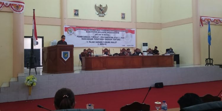 DPRD Bolmong Lahirkan Dua Ranperda Inisiatif