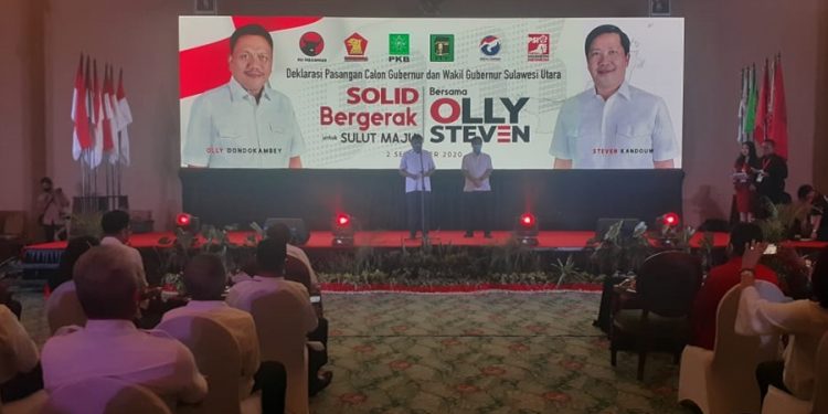 Ini Kata Olly Dondokambey Saat Deklarasi