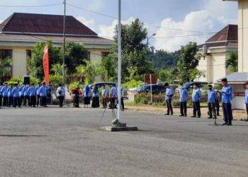 Bupati Iskandar Kamaru Jadi Irup Upacara HUT Sulut ke  56 Tahun