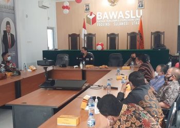 Bawaslu Sulut Menerima Studi Komparasi  DPRD Provinsi Gorontalo
