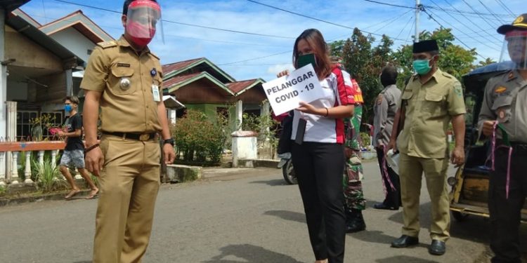 Operasi Yustisi di Kecamatan Passi Barat Jaring 341 Pelanggar Tak Pakai Masker