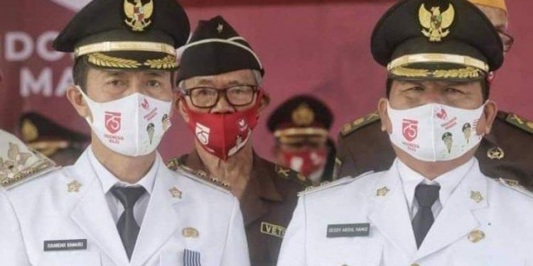 Cuti Ikut Pilkada, Iskandar-Deddy Serahkan Mobil Dinas dan Tinggal di Rumah Pribadi