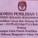 KPU Bolsel Tetapkan Pasangan Iskandar -Deddy Maju di PIlkada