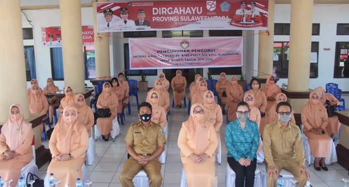 Pengurus Dharma Wanita Bolmong Dikukuhkan