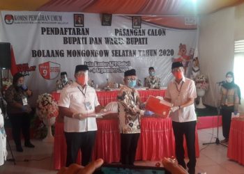 KPU Bolsel Nyatakan Berkas Milik  Pasangan BERKAH Aman