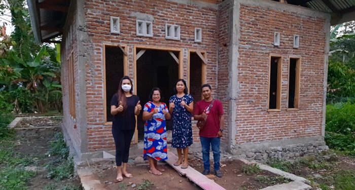 Program BSPS di Desa Bombanon Hampir Rampung, Gita: Terima Kasih H2M