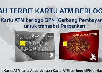 Kartu ATM Bank SulutGo Sudah Bisa Debit di Seluruh Indonesia