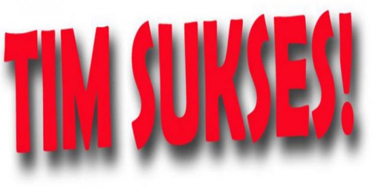 Di Bolsel Tim Sukses Paslon Bagikan Bantuan Berlabel BNPB