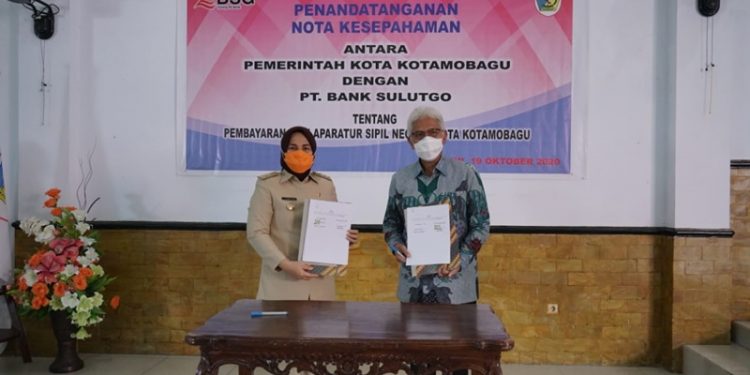 Bank SulutGo Sepakat Kerjasama Dengan Pemkot Kotamobagu