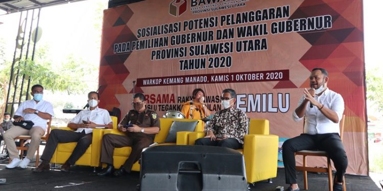 Bawaslu Sulut Ajak Mahasiswa Kawal Proses Demokrasi