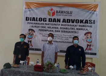Bawaslu Sulut Dialogis dan Advokasi Masyarakat Marginal