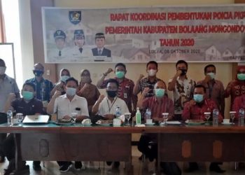 Bappeda Bolmong Rakor Pembentukan Pokja PKP