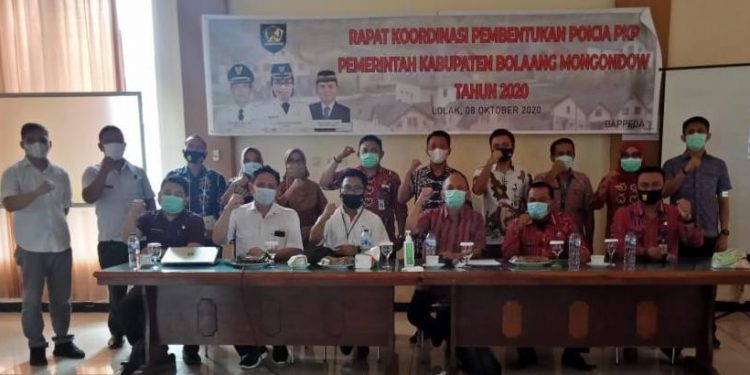 Bappeda Bolmong Rakor Pembentukan Pokja PKP