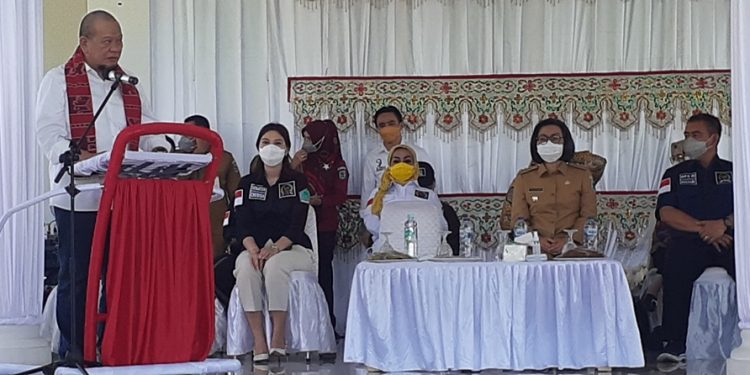Ketua DPD RI La Nyalla Mattalitti Suport PT KIMONG di Bolmong