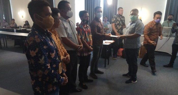 Bawaslu Sulut Bimtek Soal Penyusunan Keterangan Tertulis di Kabupaten Minahasa