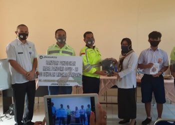 1.572 Siswa di Lingkar Tambang JRBM Bolmong Terima Bantuan di Bidang Pendidikan