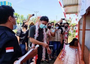 Bawaslu Sulut Launching Posko Kampung Pengawasan di Bolmong