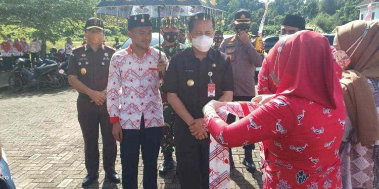 Pemkab Bolsel Sambut Kunjungan Pjs Gubernur Sulut dan Jajaran