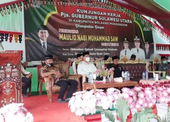 Peringati Maulid Nabi, Bupati Ajak Gelorakan Semangat Kerukunan Umat Beragama di Bolmong