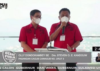 Debat Publik Pilgub Sulut, Pasangan ODSK Tampil Berkelas
